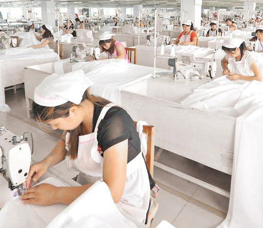 工作服製服的四大量體方法